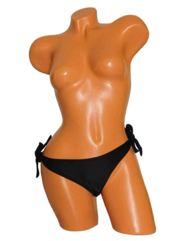 Kötős brazil bikini bugyi fekete