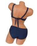 Szürke, nagyméretű merevítős bikini, kivehető szivacsos 6439b