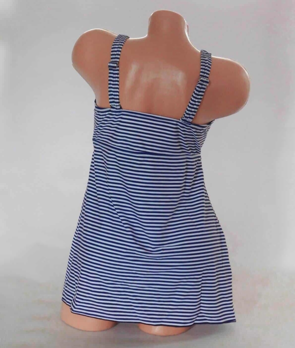 Szoknyás tankini, csíkos FB8369