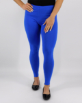 Pamut női leggings - N2115 - Kék