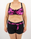 Virágmintás sortos bikini - FSB295-2 - Pink