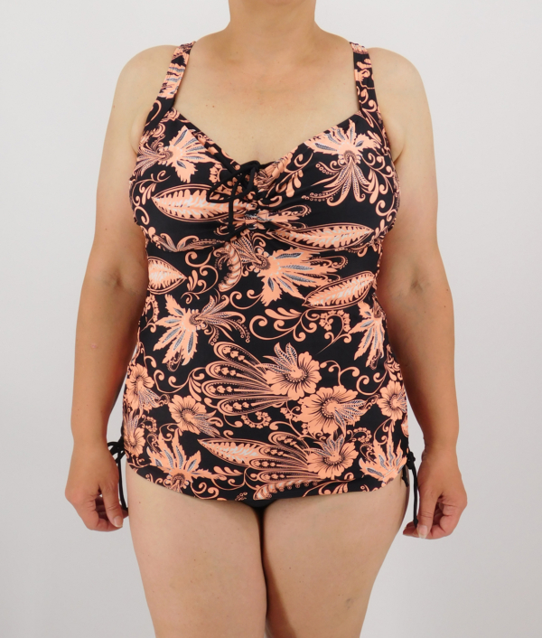 Nagyméretű A vonalú tankini – FR-68811 - Barack