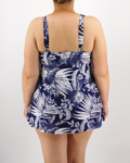 Nagyméretű, zárt hátú szoknyás tankini - R68801-2021-fehér3
