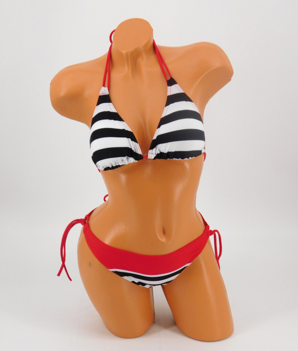 Csíkos háromszög bikini - FS-6081-3