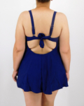 Fix szivacsos, hátán kötős, A vonalú tankini – FS-KK9921