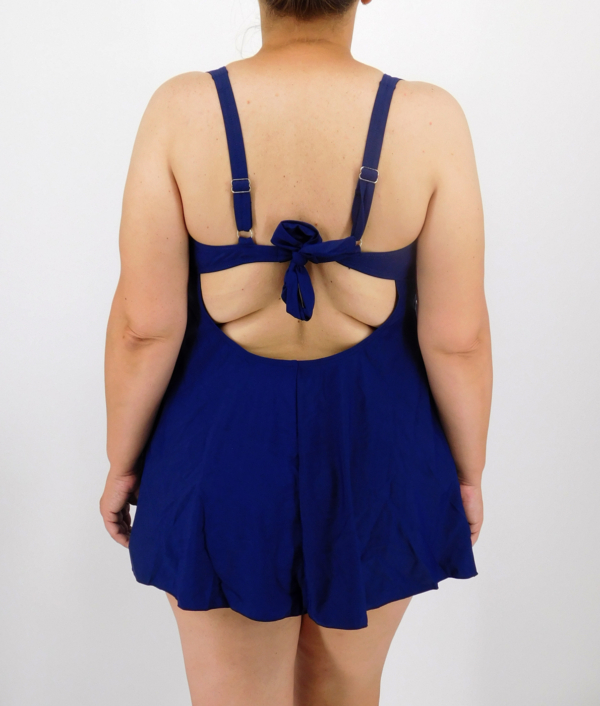 Fix szivacsos, hátán kötős, A vonalú tankini – FS-KK9921