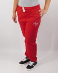 Nagyméretű, lezser, női melegítő nadrág – N-EK21-5461 - Piros