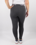 Női leggings felirattal – N-A8676 - Szürke