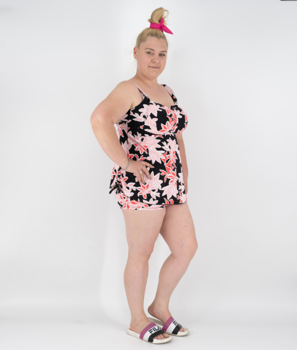 kiveheto-szivacsos-a-vonalu-tankini-xts-2249-1 - piros