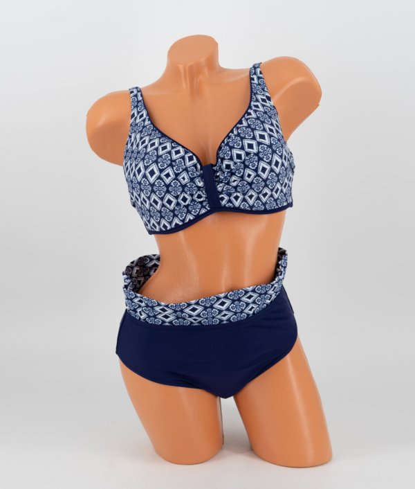 merevitos-szivacsos-kosaras-bikini-j-1871 - sötétkék