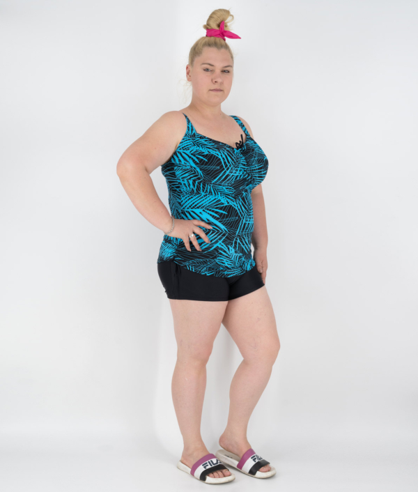 nagymeretu-merevito-nelkuli-kiveheto-szivacsos-tankini-ff-22256 - türkizkék