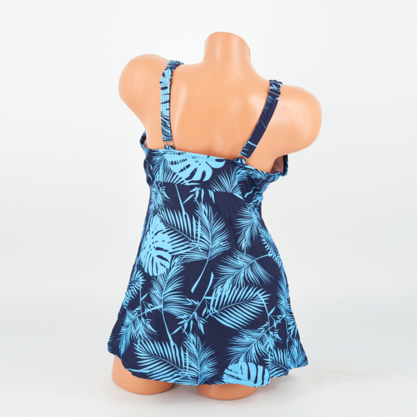 Szoknyás tankini - 23201-s.kék-kék-2