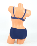 Merevítős Szivacsos, pöttyös bikini - 23832-B-s.kék-2