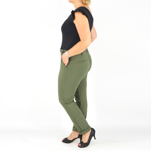 Elegáns őszi női nadrág + öv - N2808 - Keki-4