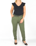 Elegáns őszi női nadrág + öv - N2808 - Keki-6