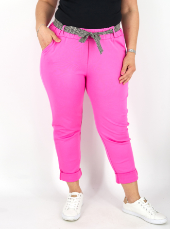 Női sztreccs nadrág – N7505 – Pink