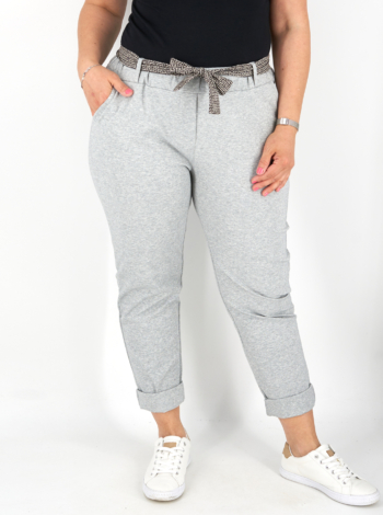 Női sztreccs nadrág – N7505 – Szürke