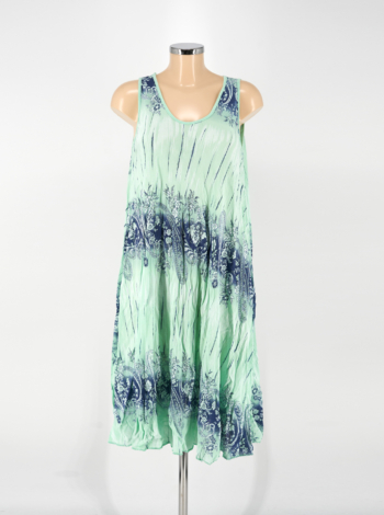 Ujjatlan nyári ruha - R2528 - Menta