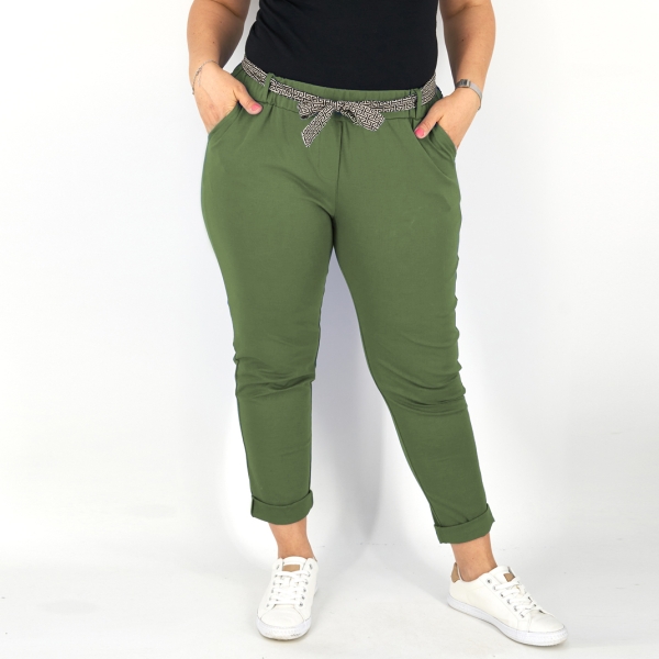 Női sztreccs nadrág - N7505 - keki