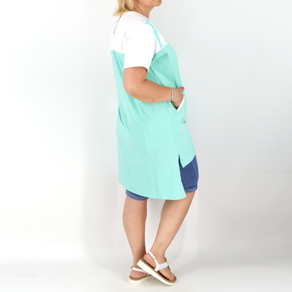Női tunika - T2552 - Menta
