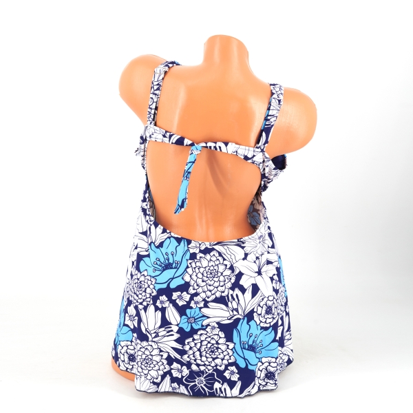 Szoknyás tankini - DY8341 - Kék