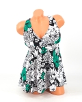 Szoknyás tankini - DY8341 - Zöld-2