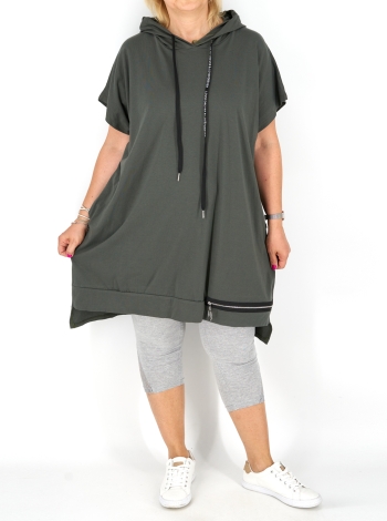 Kapucnis tunika - T2574 - Keki