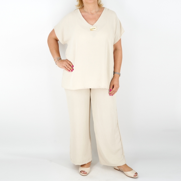 Luxury szett - Sz2572 - Drapp-2