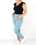 Sztreccs hosszúnadrág - N2576 - Menta