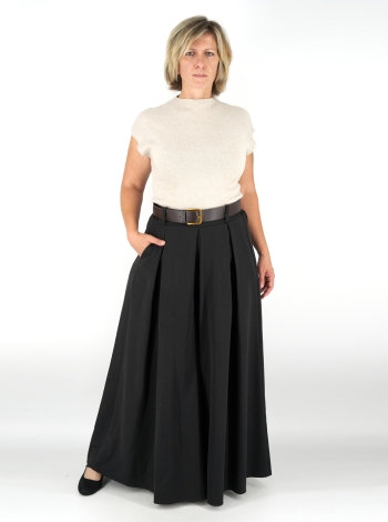 Elegáns, rövid ujjú, kötött női felső - ZS3089 - Fango