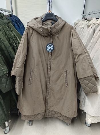 Női steppelt kabát - FLY-2966 - Fango