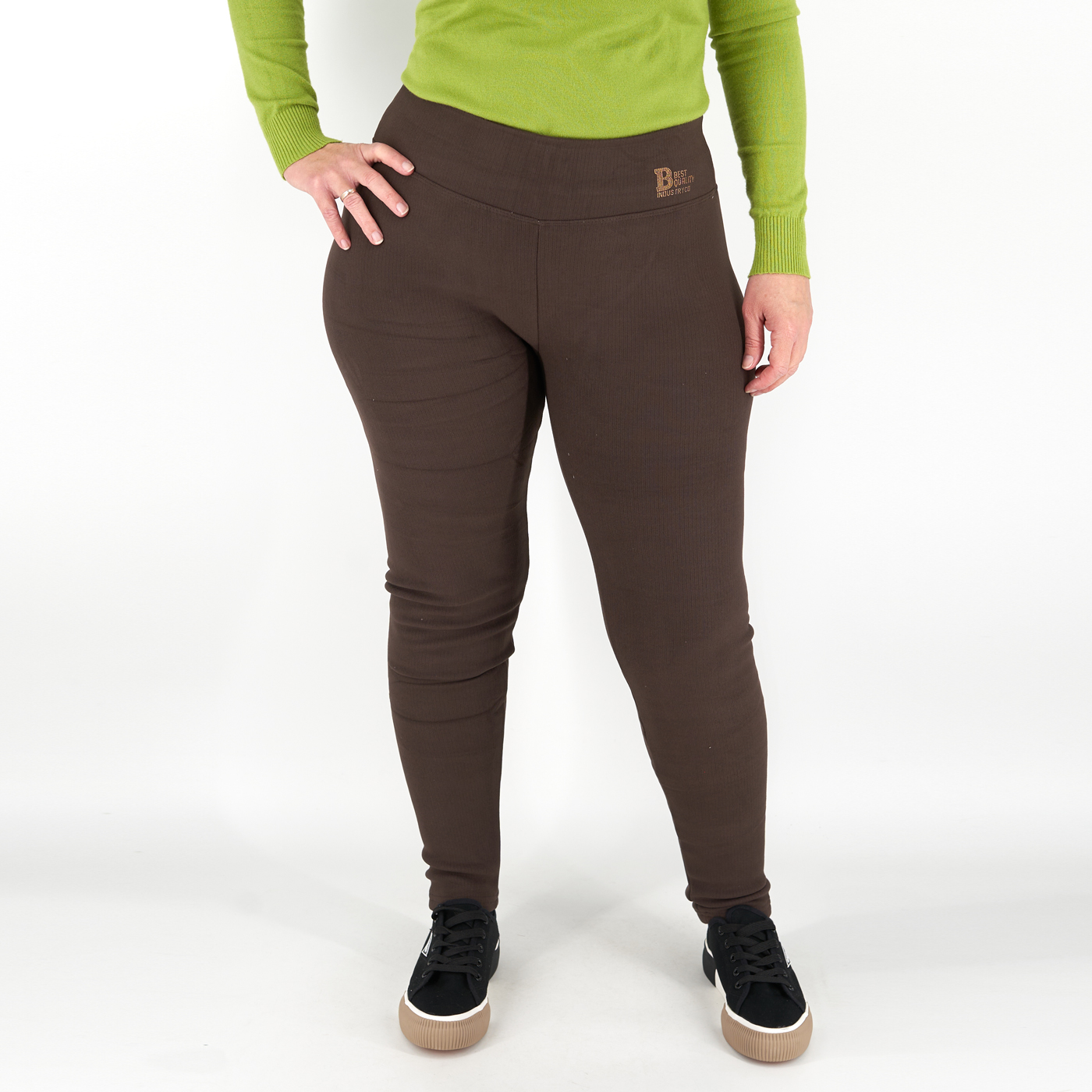 Bundás leggings - YSM-1965 - Csokibarna 1 Bundás leggings - YSM-1965 - Csokibarna-2