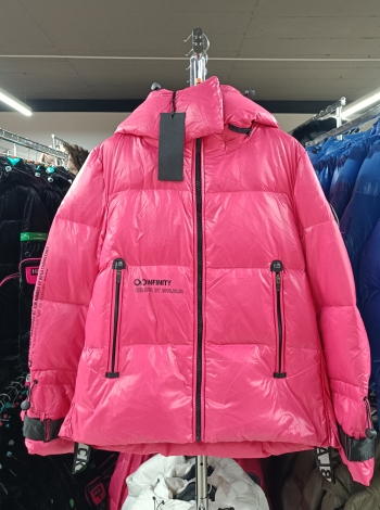 Női tollkabát "INFINITY" Short - FLY-2120 - Pink