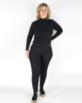 Bundás leggings - C8338 - Fekete-2