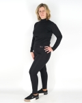Bundás leggings - C8338 - Fekete-4