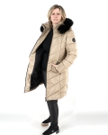 Hosszú steppelt kabát – FLY-2319 – Fango