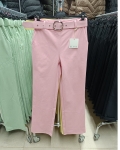 Magas derekú, elegáns női nadrág + öv ( Tavaszi-Nyári ) - N3121 - Rózsaszín 6 Magas derekú, elegáns női nadrág + öv ( Tavaszi-Nyári ) - N3121 - Rózsaszín