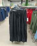 Nagyméretű vékony nyári nadrág, bőszárú - N83555 - Fekete