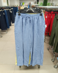 Nagyméretű vékony nyári nadrág, bőszárú - N83555 - Világoskék