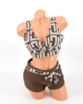 Sortos bikini - F26309 - Barna-bézs