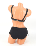 Szivacsos kosaras bikini - F26806 - Fekete-barna 3 Szivacsos kosaras bikini - F26806 - Fekete-barna2