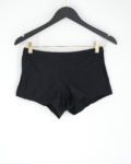 Zárt hátú, sortos szoknyás tankini - F261312 - Fekete-bézs3