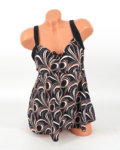 Toppos fazonú A vonalú tankini - DY8406 - Bronz