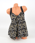 Toppos fazonú A vonalú tankini - DY8406 - Oliva