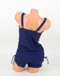 Sortos tankini - F26701 - Sötétkék-fehér-2