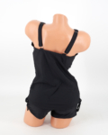 Sortos tankini - F26701 - Fekete-fehér-2