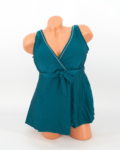 Zárt hátú, sortos szoknyás tankini - F26310 - Galapagos