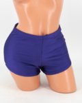 Zárt hátú, sortos szoknyás tankini - F26310 - Kék-3