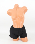 Hosszú szoknyás, sortos tankini – F25550 – Fekete-fehér-3