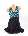 Hosszú szoknyás tankini – F25202-Kék